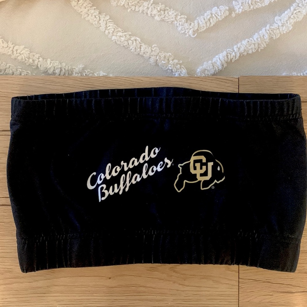 CU boulder tube top